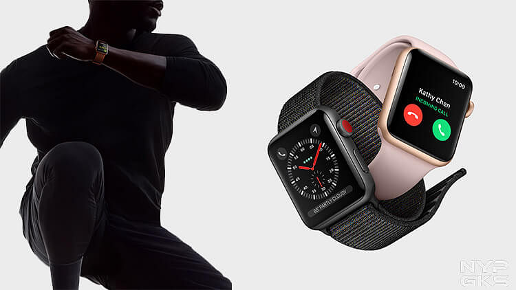 Can i receive calls on online apple watch series 3 gps