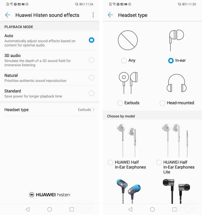 Huawei nova 3i online headset