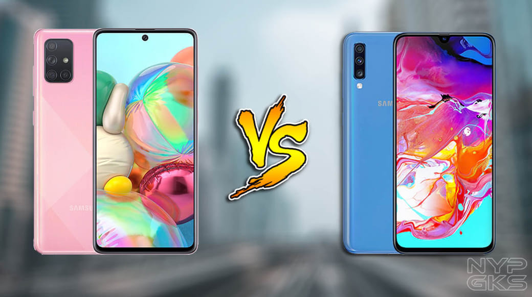 Samsung Galaxy A71 Vs Galaxy A70 What S The Difference Noypigeeks