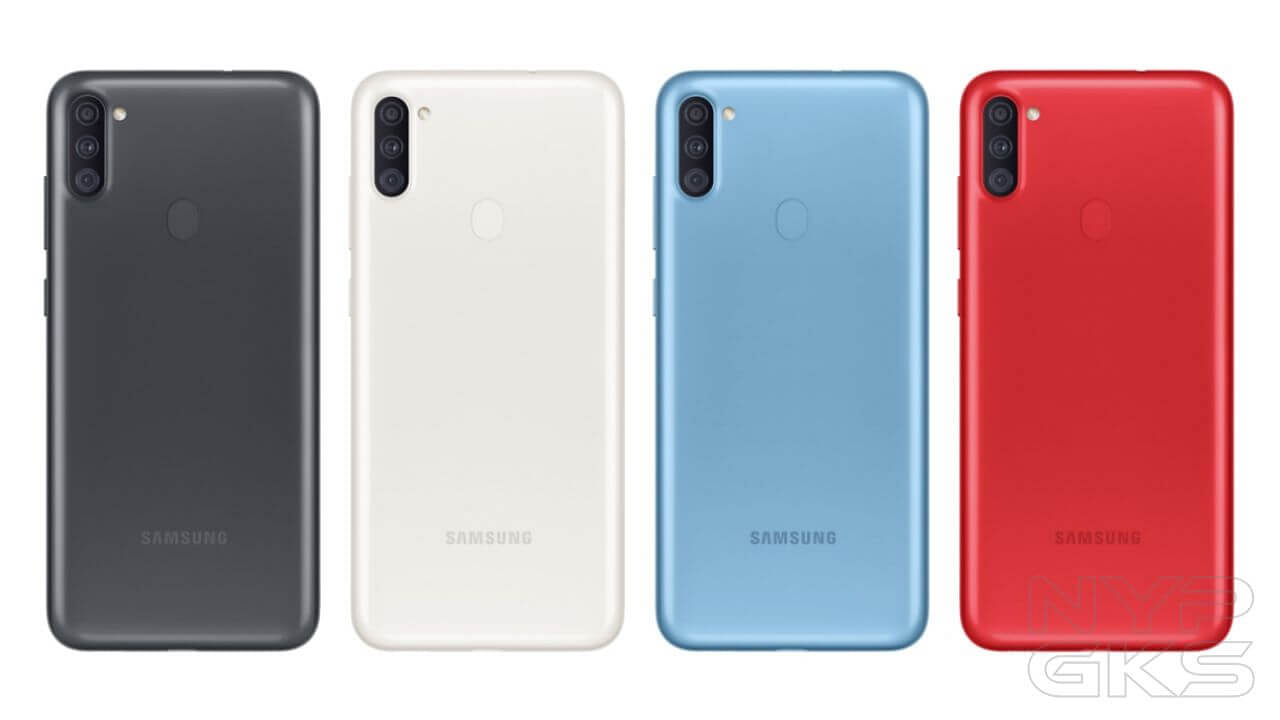 galaxy a11 megapixel