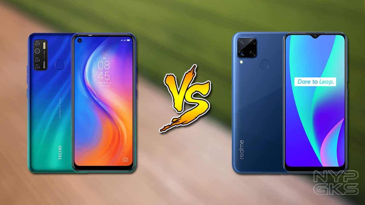 TECNO Spark 5 Pro vs Realme C15: Specs 