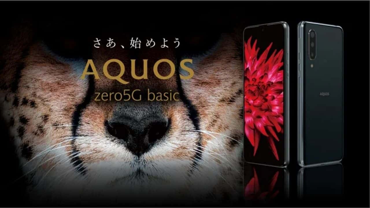 Sharp zero5G basic: 120Hz refresh rate, Snapdragon 765G, 6GB RAM