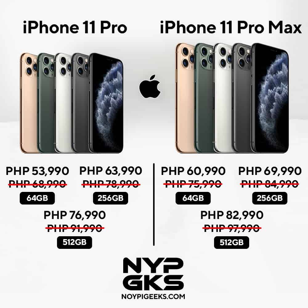 Iphone 11 Pro Pro 11 Max Price Drop In The Philippines Noypigeeks
