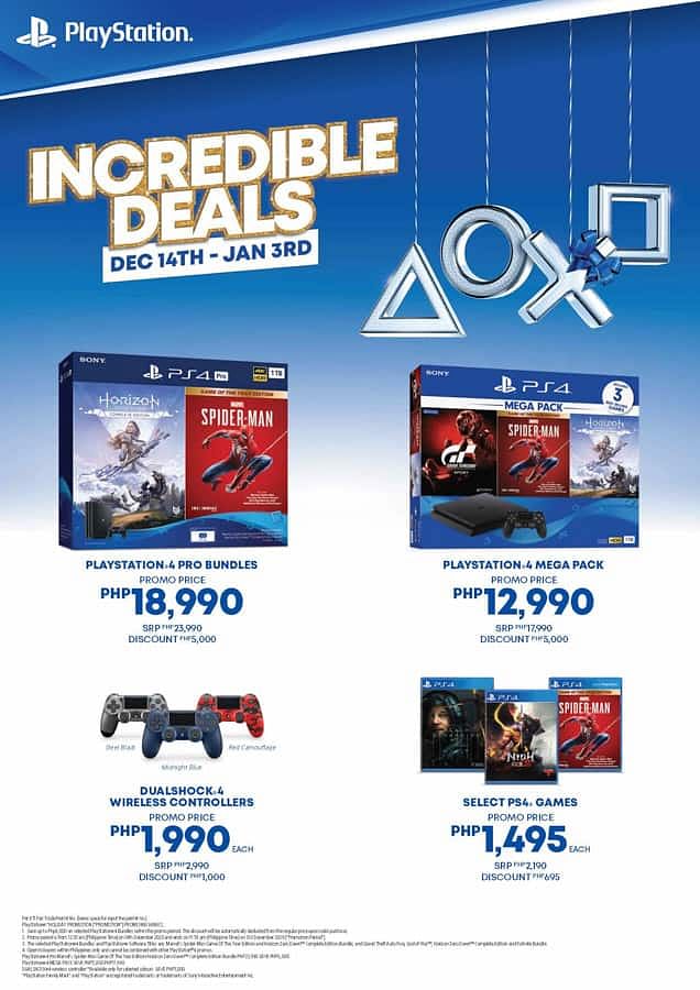 Ps4 discount deals price