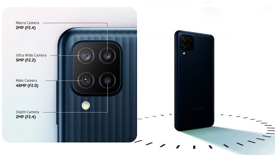 galaxy m12 rear camera