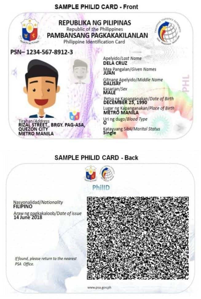 What Are The Parts Of The Philippine National ID (PhilID)?, 41% OFF