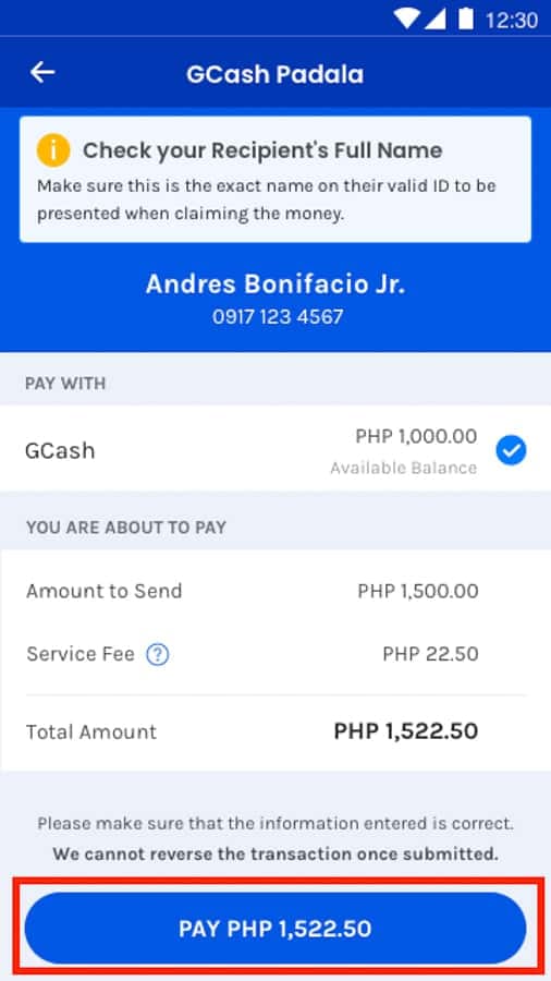 How To Use Gcash Padala Noypigeeks