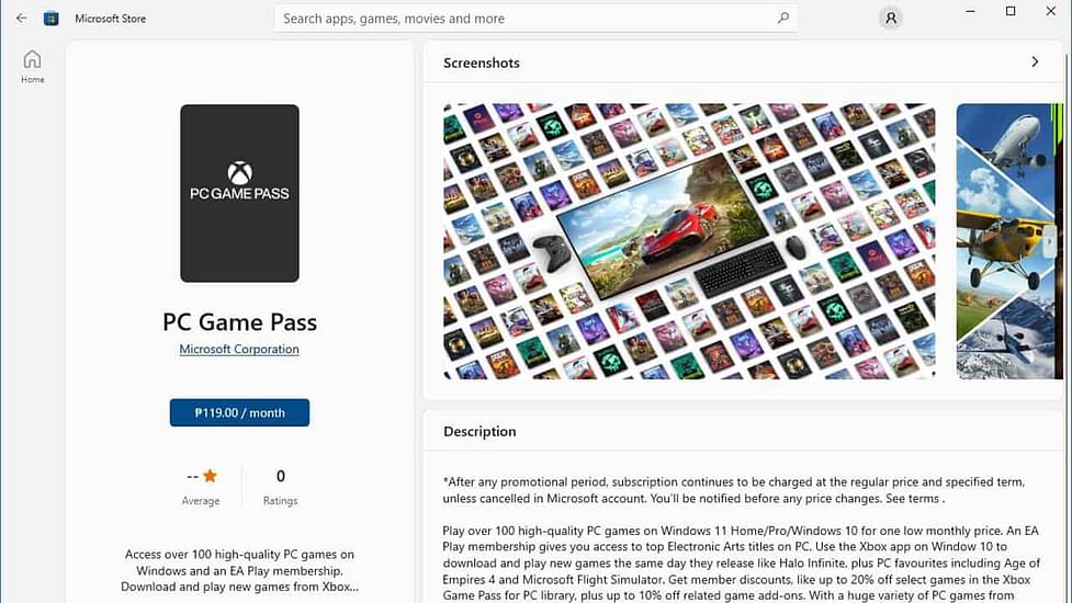 How to subscribe to Microsoft's PC Game Pass in the Philippines