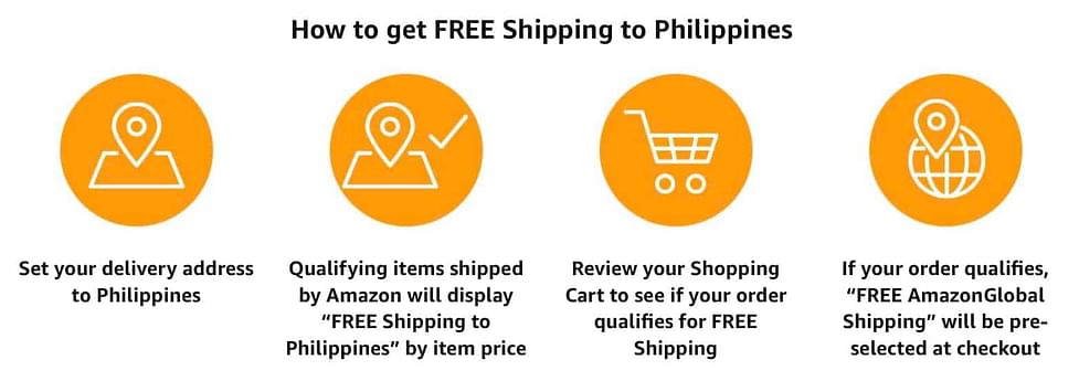 now offers free shipping to the Philippines on select items