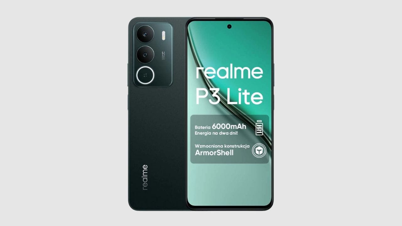 realme P3 Lite: UNISOC T7250 CPU, 120Hz HD+ display, 6000mAh